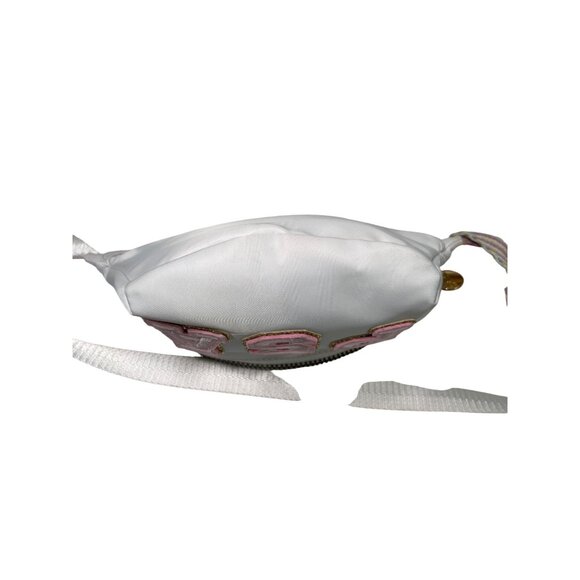 Juicy Couture /Stoney Clover White Fanny Pack‎ with PSA Bejeweled Patches - Picture 11 of 11